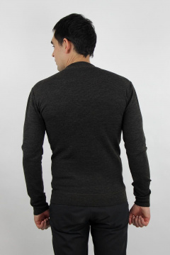 джемпер из трикотажа с длинным рукавом и ластичным воротником Полесье С5607-19 9С0256-Д43 182,188 темный_асфальт - фото 4