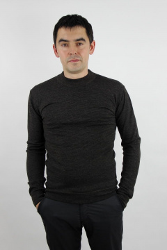 джемпер из трикотажа с длинным рукавом и ластичным воротником Полесье С5607-19 9С0256-Д43 182,188 темный_асфальт - фото 1