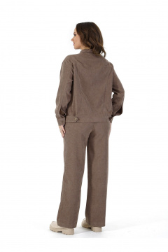 Брюки, жакет Пинск-Стиль 285 капучино - фото 3