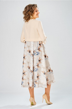 Платье Bonna Image 954-1/5 бежевый - фото 4