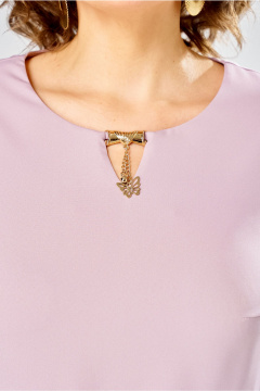 Платье Bonna Image 954-1/7 пудровый - фото 5