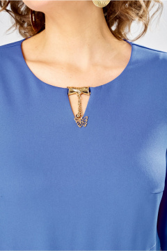 Платье Bonna Image 954-1/8 голубой - фото 4