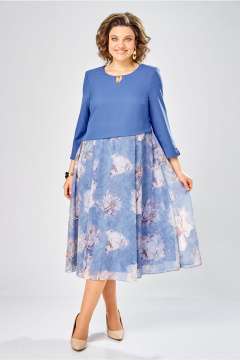 Платье Bonna Image 954-1/8 голубой - фото 1