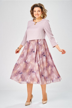 Платье Bonna Image 954-1/9 пудровый - фото 1