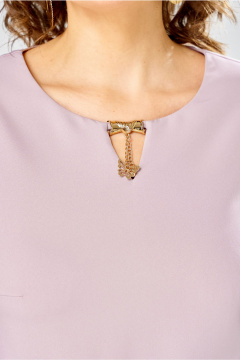 Платье Bonna Image 954-1/9 пудровый - фото 5