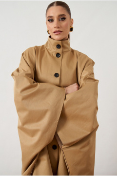 Тренч ATTIKA A3479.2 бежевый - фото 5