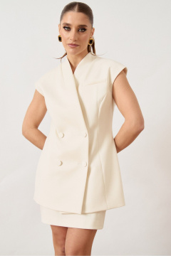 Жилет, юбка ATTIKA A3491 бежевый - фото 4