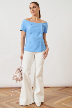Топ ATTIKA A3492 голубой - фото 2