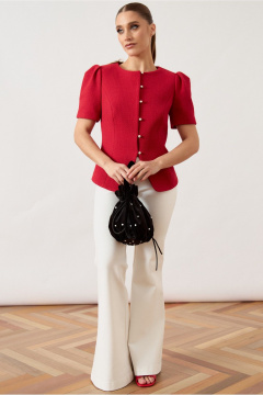 Жакет ATTIKA A3494 красный - фото 3