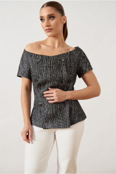 Топ ATTIKA A3495 серый - фото 1