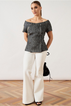 Топ ATTIKA A3495 серый - фото 3