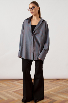 Рубашка ATTIKA A3508 серый_с_узором - фото 2