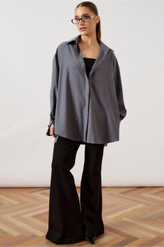 Рубашка ATTIKA A3508 серый_с_узором - фото 1