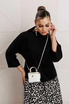 Блуза, юбка Anastasia 1320 черный - фото 2