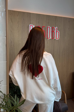 Джемпер DNM 047 молочный - фото 4