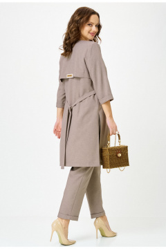 Брюки, жакет, футболка Твой имидж 2352 капучино - фото 3