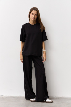 Джемпер Luitui R5076 черный - фото 4