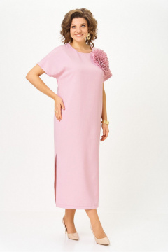 Платье, украшение Svetlana-Style 1928 розовый - фото 4