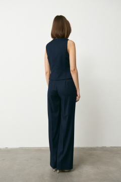 Брюки, жилет Luitui R4068 темно-синий - фото 5