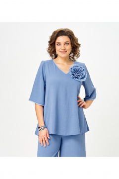 Блуза Svetlana-Style 3025 индиго - фото 5