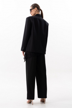 Жакет SILVERSPICE S-2635 черный - фото 3