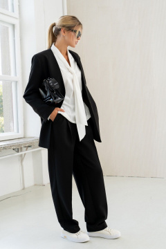 Брюки SILVERSPICE S-3628 черный - фото 5