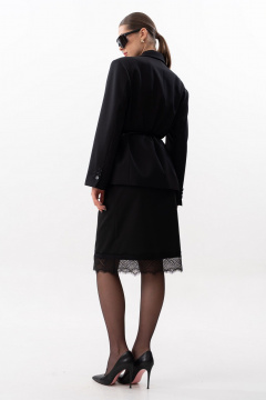 Юбка SILVERSPICE S-4619 черный - фото 5