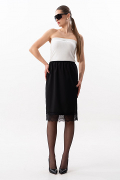 Юбка SILVERSPICE S-4619 черный - фото 1