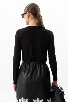 Лонгслив SILVERSPICE S-7405 черный - фото 4