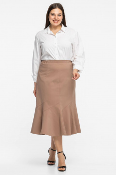 Юбка Avila 0977 бежевый - фото 1
