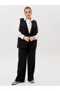 Брюки, жилет AVA fashion М-175 черный - фото 2