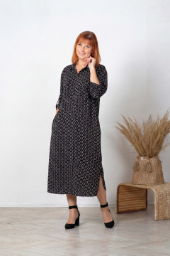 Платье Соджи 695 черный - фото 3