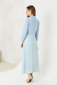 Платье Amberа Style 1034-6 голубой - фото 5