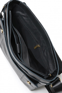 Сумка деловая Galanteya 8225.25с2354к45 черный/серый - фото 5