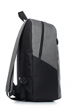 Рюкзак Galanteya 8824.25с504к45 серый/черный - фото 4