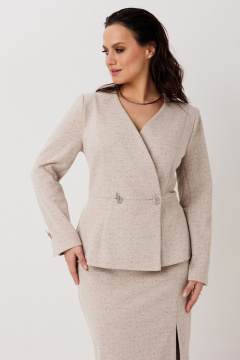 Жакет, юбка Mislana 1293 елочка - фото 2