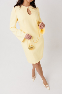 Платье Mislana 1304 желтый - фото 3