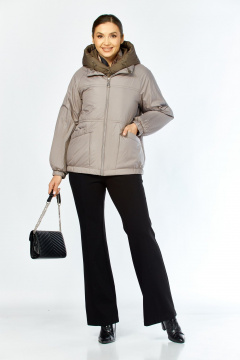 Куртка Shetti 2213 бежево-серый - фото 3