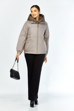 Куртка Shetti 2213 бежево-серый - фото 2