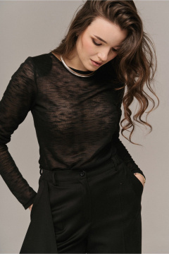 Джемпер JRSy 2662 черный - фото 1