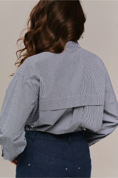 Рубашка JRSy 2671 сине-белая_полоса - фото 5