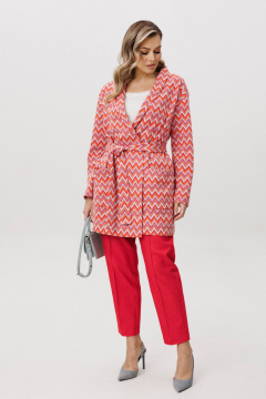 Брюки, кардиган Fantazia Mod 5394 красный - фото 2