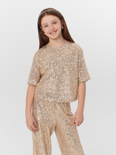 Блуза Mark Formelle 117945/25-37673Ц-16 золотистые_пайетки - фото 2