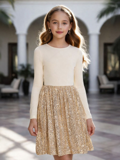 Платье Mark Formelle 157861/24-31602Ц-1 св.бежевый - фото 1