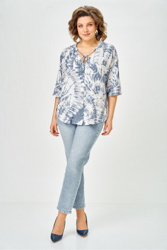 Блуза DaLi 4579 мультиколор - фото 2