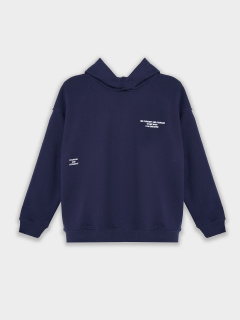 Худи Mark Formelle 123496/25-38479П-7 полуночно_синий_печать_1_сл_на_дет_пер - фото 1