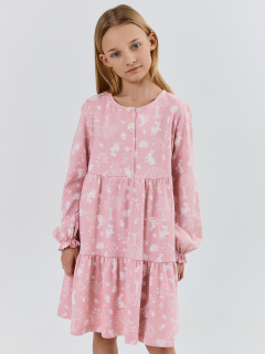 Платье Mark Formelle 157985/25-39813П-0 лесные_животные_на_п.розовом - фото 1