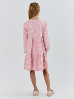 Платье Mark Formelle 157985/25-39814П-0 лесные_животные_на_п.розовом - фото 2