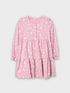 Платье Mark Formelle 157985/25-39814П-0 лесные_животные_на_п.розовом - фото 1