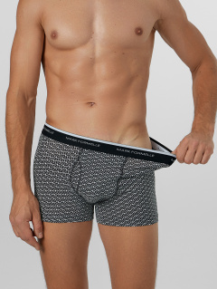 Трусы Mark Formelle 411232/25-5225П-5 квадратный_узор_на_черном - фото 3